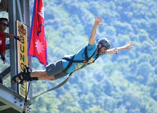 Bungee Jumping in Pokhara  || Adventure Of A Lifetime