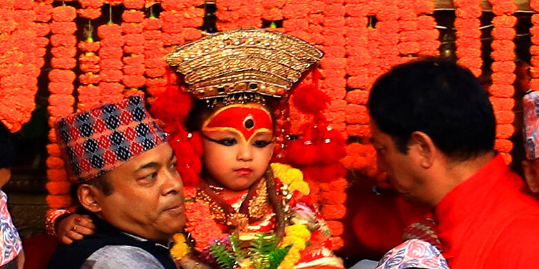 nepal living goddess kumari