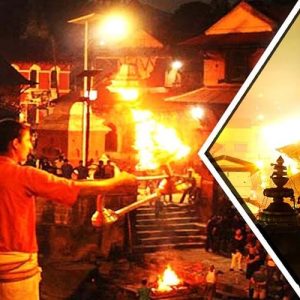 Evening Aarati At Pashupatinath Temple | Spiritual Experience