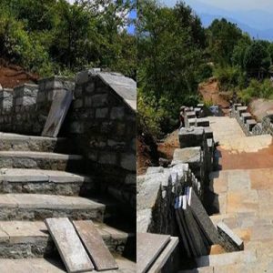 Himalayan Helambu Great Trail Being Constructed