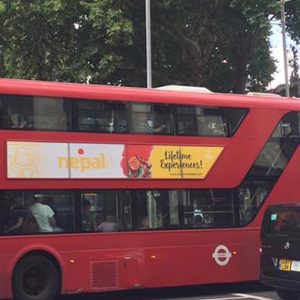 NTB Along With Nepalese Embassy In Uk Launches Bus Branding Campaign