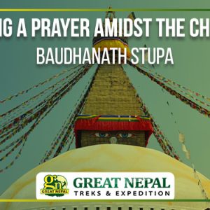 Whispering a Prayer Amidst the Chaotic City | Boudhanath Stupa