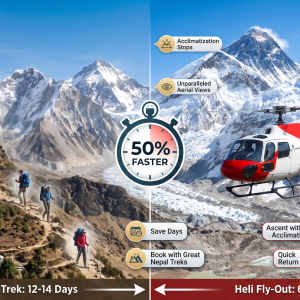 How to Trek to Everest Base Camp in Half the Time: The Rise of Fly-Out Heli Packages